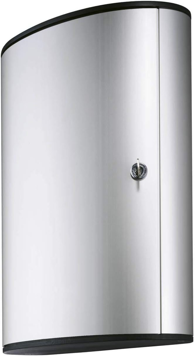 Durable 195523 Keybox Armoire pour 72 Clés Fermeture Par Serrure à Clés - avec 6 Porte-Clés Key Clip