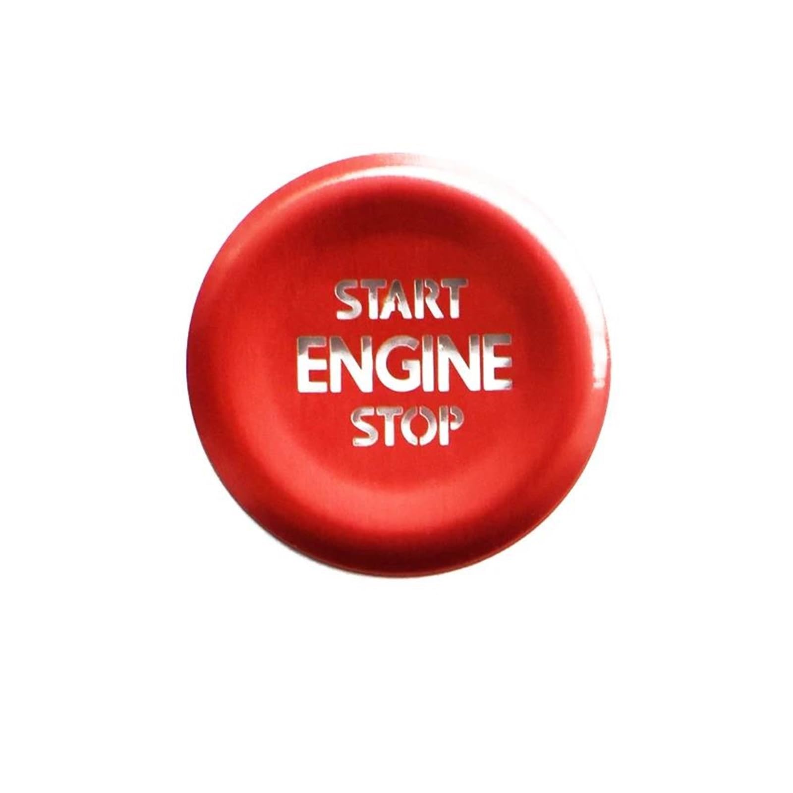 for VW CC for Tiguan for Passat Car Start Stop Engine Button Ring Cover Sticker Case Protector Accessories Moulding Panel Trim(A)