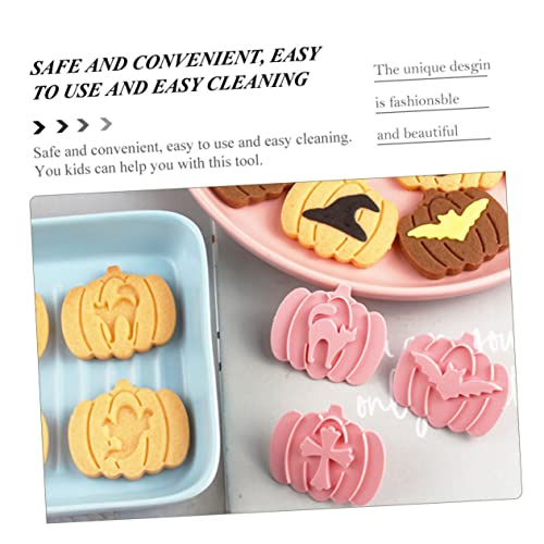 Cabilock Kürbis-plätzchenform Fondant-rahmen Softies Mehrzweck-gebäckform Backwerkzeuge Für Halloween-dekoration