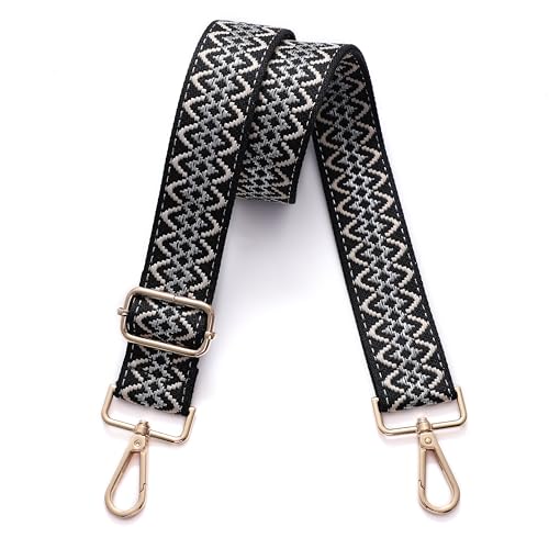 Image of S-Jacorry Purse Strap Replacement Crossbody Wide Shoulder Strap Adjustable Canvas Straps Handbag Strap Replacement Belts