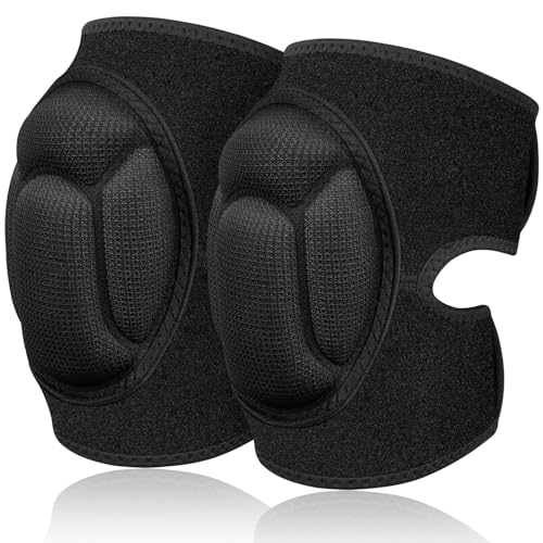 KOIME Knee Pads for Garden, Gardening, House Cleaning, Construction Work, Dancing, Volleyball, Flooring, Climbing, Riding Kneepads with Thick EVA Foam Padding, Outdoor Sports Kneeling Pads Cushion Floors