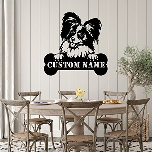 Décoration murale Yorkshire en métal de 35cm pour porche