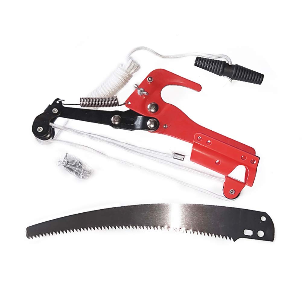 FMONH Saw Pruning Branch, high-Altitude Shear Telescopic,Garden Tool Blade Cutter Pruner Pole Limb Tree Trimmer Extendable Tree Pruner for Cutting