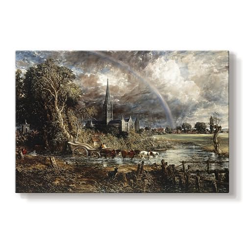 John Constable | The Cathedral And The Rainbow | Painting Print | GAL085