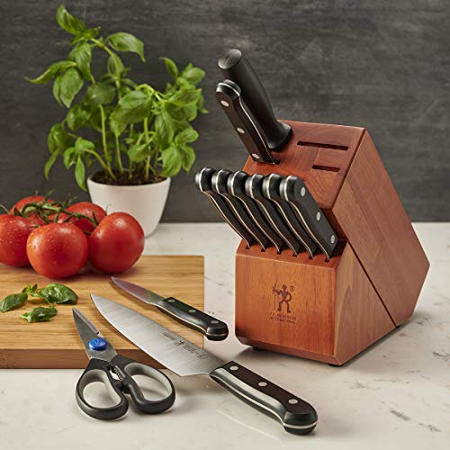 Henckels-Solution-12-pc-Knife-Block-Set-Cherry Henckels Solution 12 pc Knife Block Set Cherry