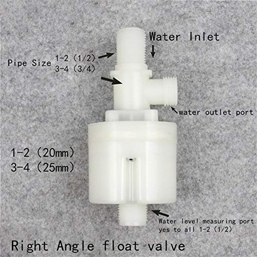 Válvula de flotador automática de 3/4" para regular el agua en cisternas del hogar 5