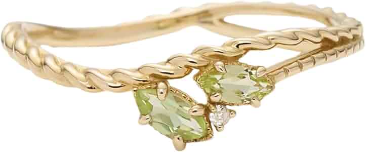 NOJESS K5ペリドットリング ¥26,400 NOJESS｜【Luck Collection】K5