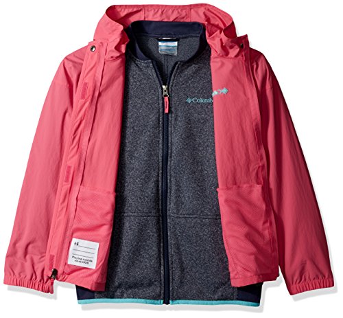 Veste imperméable fille Columbia Next Destination rose