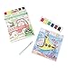 Melissa & Doug Paint With Water - Vehicles, 20 Perforated Pages With Spillproof Palettes