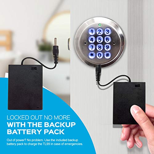 Turbolock Tl99 Bluetooth Smart Lock For Keyless Entry With App | Share & Delete Unlimited Ekeys On Demand | Beautiful Finish, Simple Installation, Weather-Ready Craftsmanship. (Bronze) #TOP4