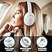 TOZO HT2 Hybrid Active Noise Cancelling Headphones, Wireless Over Ear Bluetooth Headset, 60H Playtime, Hi-Res Audio Custom EQ via App Deep Bass Comfort Fit Ear Cups, for Home Office Travel White