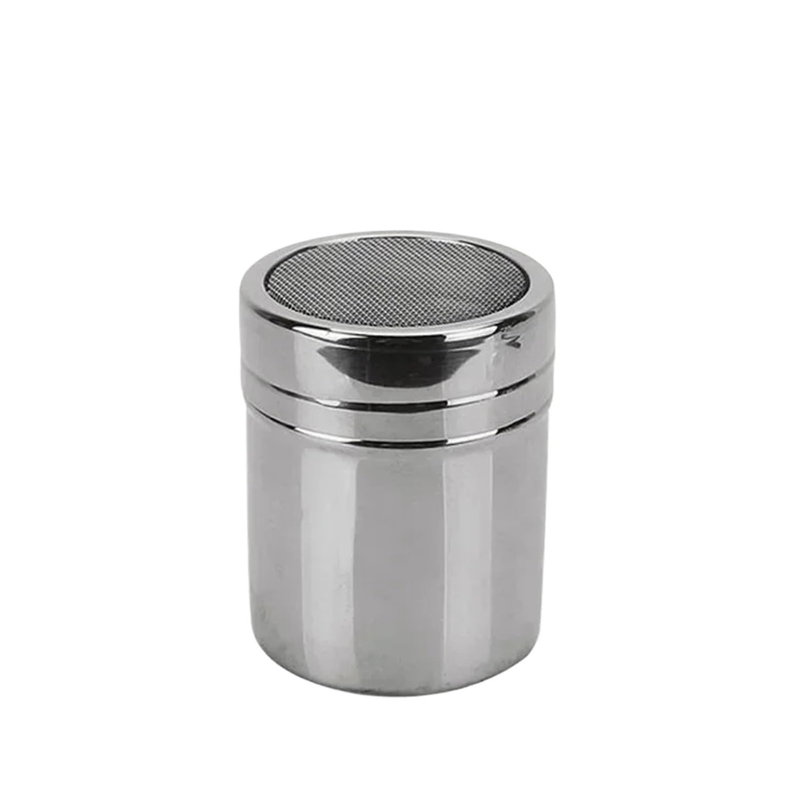 Shaker à chocolat en acier inoxydable 2 pièces pour Farine Fine Sucre