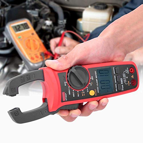 UT203+ Digital Automatic Range True RMS Clamp Meter 4000 Digits with LCD  Display Clamp Meter Multimeter DC AC Capacitance RMS NCV Diode Test Tester  for Electrical Measurement: Amazon.com: Industrial & Scientific