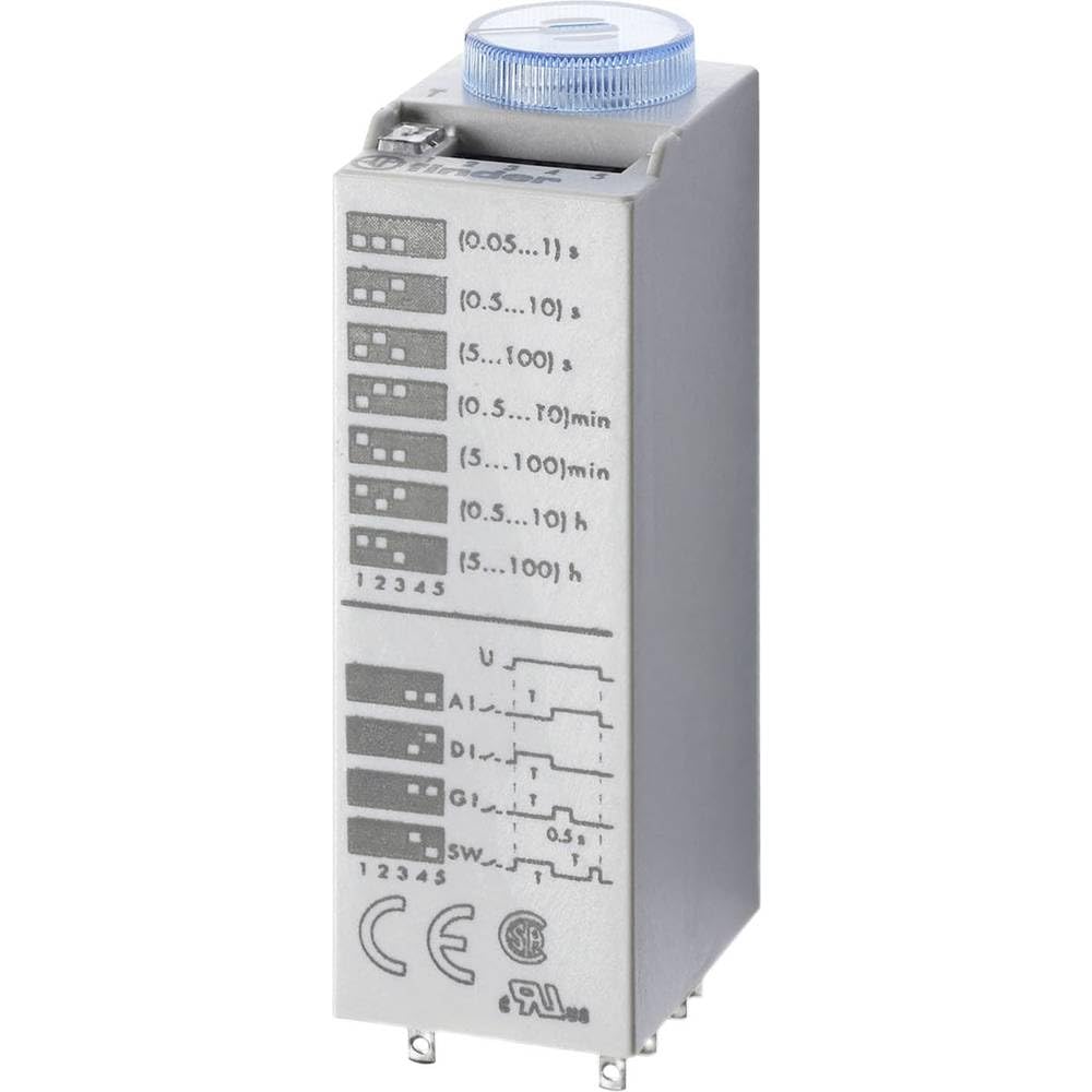 Finder Series 85 - Plug-In Timer 2 Contacts 12Vac/Dc Switch