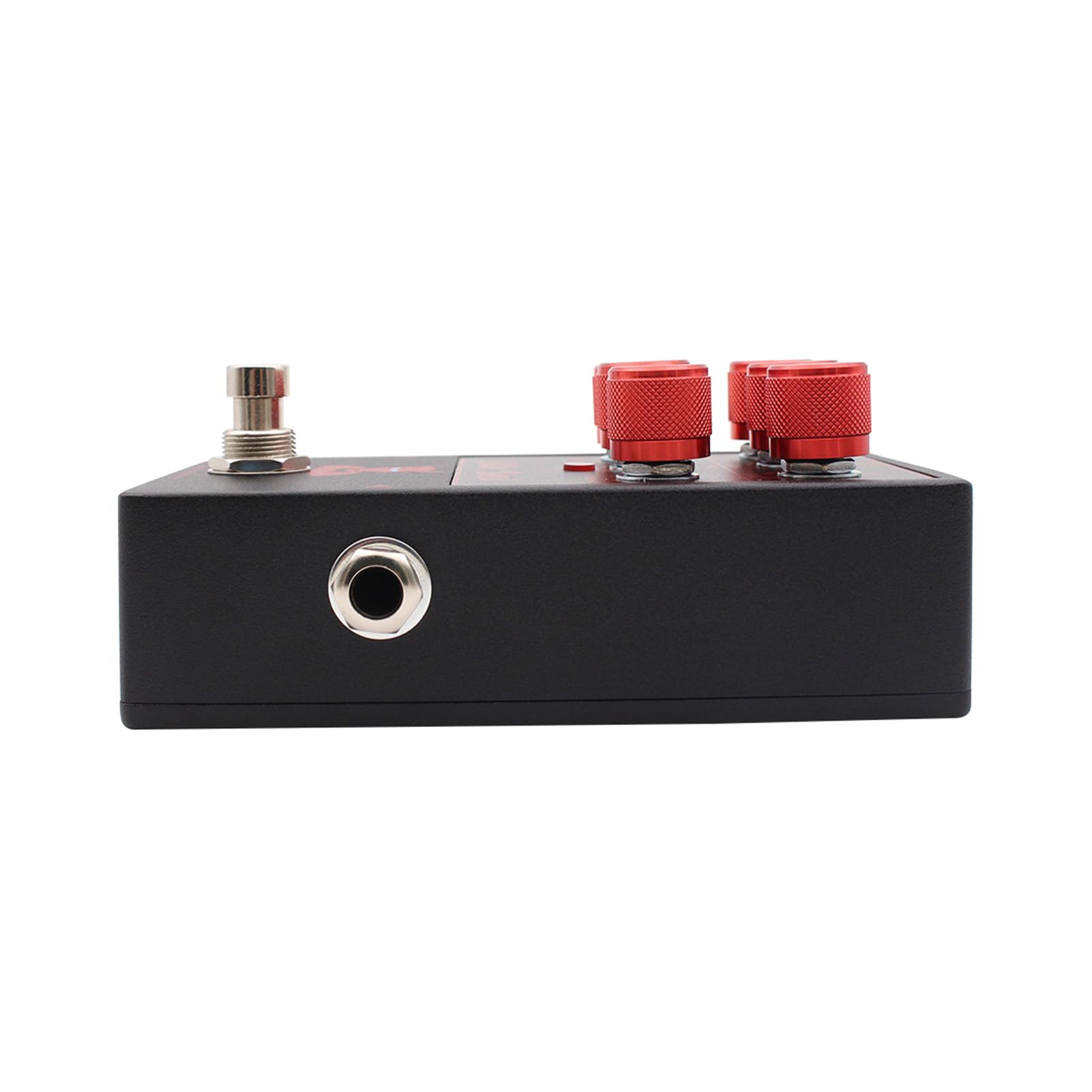 Tube Bass Drive Pedal, Pedał Efektów Overdrive do Modelowania Wzmacniaczy Lampowych z 2-pasmowym Pokrętłem EQ Harmonic Control Mix, True Bypass Kompaktowa Konstrukcja dla Gitary