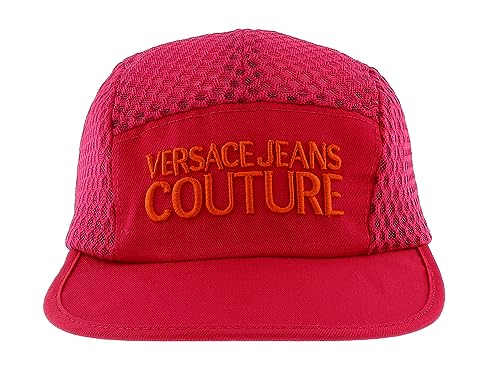 Image of Versace Jeans Couture Hot Pink /Tiger Signature Baseball Cap