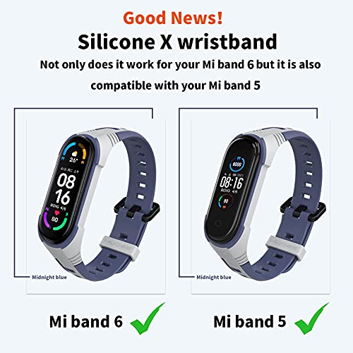 BDIG Cinturino per Mi Band 6 Mi Band 5