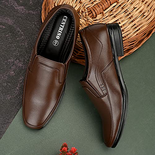 Image of Centrino Formal Shoe for Men|Lace-up Shoe Business |Provide Comfort Perfect for Formal Wear, Business Casual, and Parties (8613)