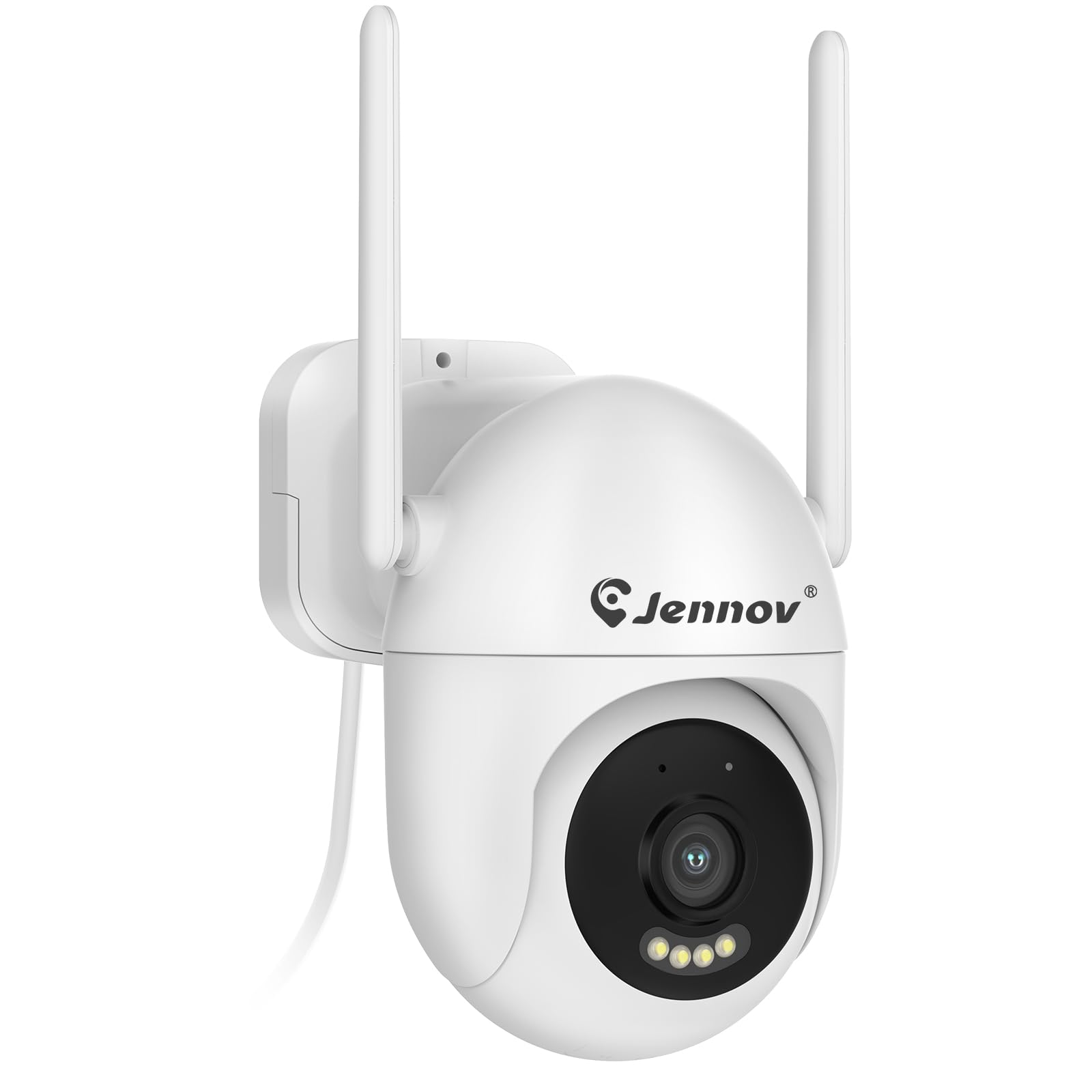 Amazon.co.jp: Jennov 防犯カメラ 屋外 増設専用カメラ 360°広角撮影