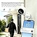 GUOANVISION Überwachungskamera Innen, 3MP 5G WLAN Kamera Überwachung Indoor Aussen für Baby, Hundekamera mit APP, Farb-Nachtsicht, Bewegungserkennung mit Alarm, 2-Wege-Audio, SD/Cloud, IP66, 2er Set