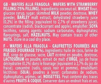 Balconi Strawberry Wafer Cubes, 8.8 oz (250 g)