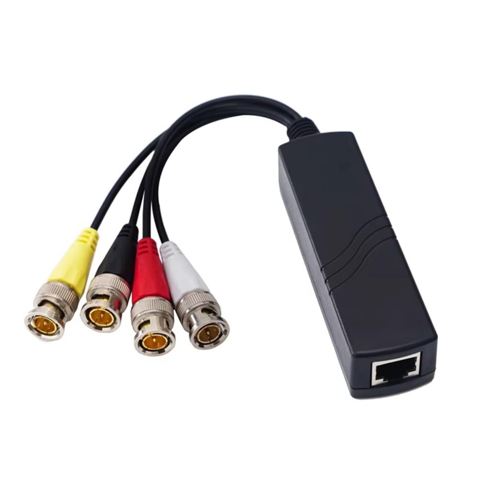 jiingekk 4Channel Clearly Video Balun Transceiver For Seamlessly CCTV Over Twisted Pair Cables 720P;960P;1080P?300M
