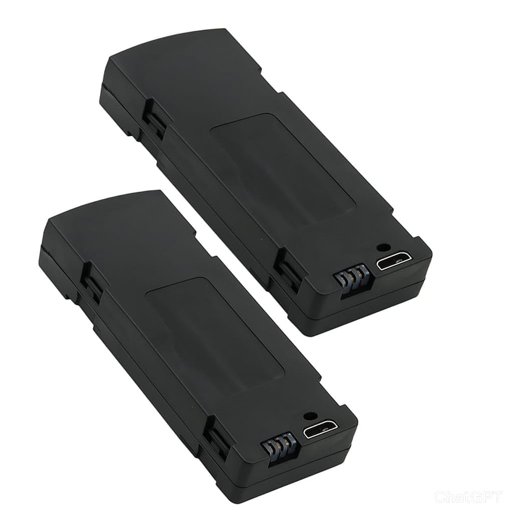 Drone-Battery-Thermal-Insulation-RC-UAV-Battery-Plug-and-Play-3.7V-1800mAh-Battery-E88-E88pro-all-2PCS