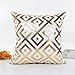 UKKO Cuscini per Divano Gold Bronzing Semplice Cuscino Cuscino Nordico Geometrica Stampaggio Pillowcase Divano Letto Livingroom Decor Tiro Cuscini