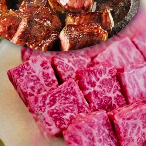 [牧場直送]佐賀牛 サイコロステーキ 300g:B120-061