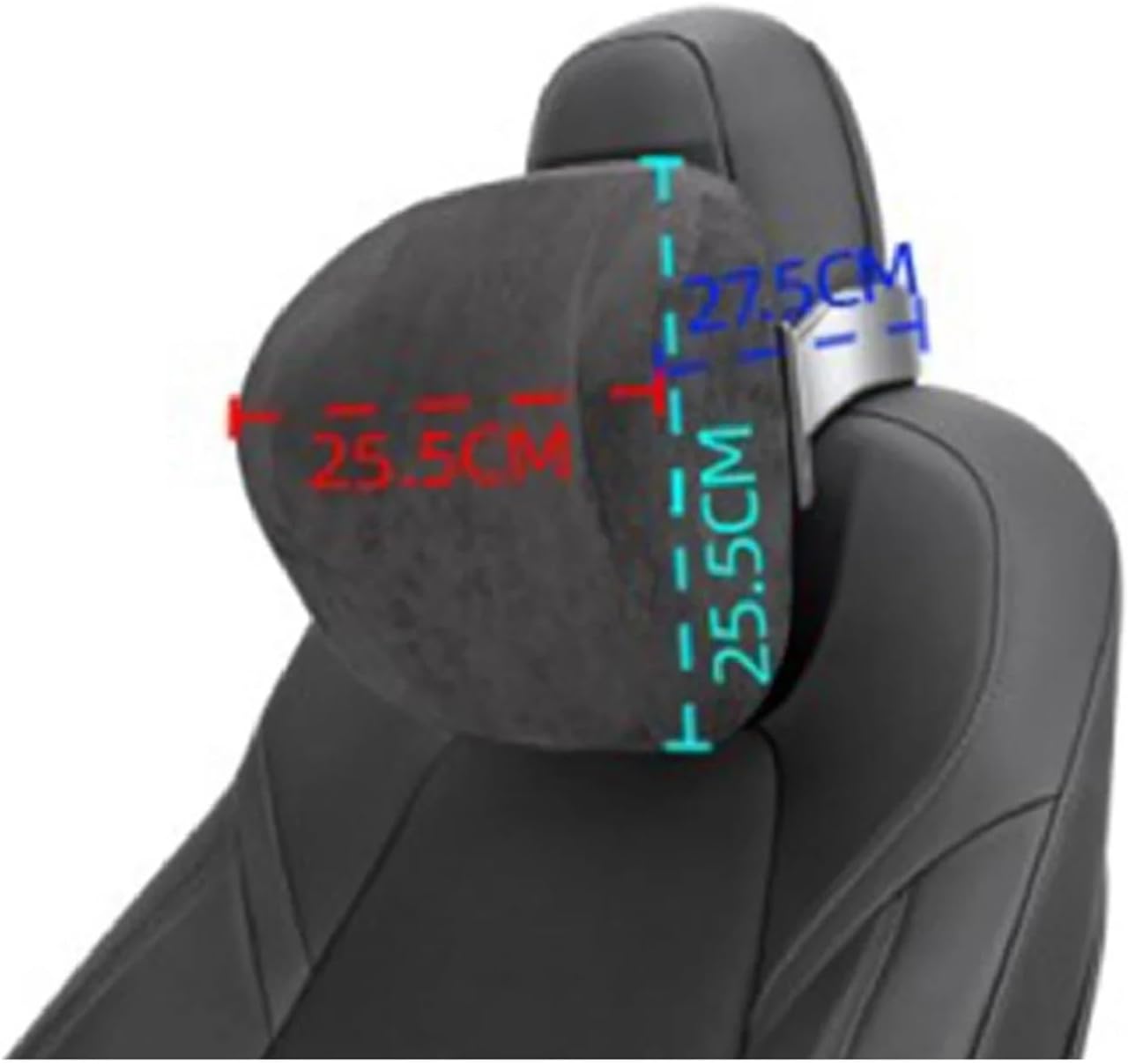 Car Multifunctional Headrest, Adjustable Up and Down Cushion Neck Pillow for,Mode Y