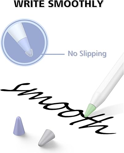 Miniatura 4 de AmberVec Paquete de 60 fundas de punta para Apple Pencil de 2 generación y 1 generación, compatible con punta de lápiz Apple, cubierta