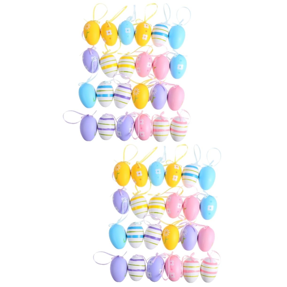 MAGICLULU 2 Set Uova Di Pasqua Mini Uova Mini Agitatori Di Uova Cesto Di Uova Di Drago Portauovo Easter Egg Easter Decoration Guscio D' Di Plastica Uova Decorative Pezzi*2