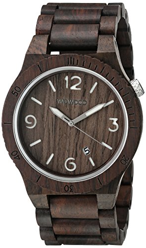 Relógio de madeira Wewood - Alpha Chocolate - WWA03