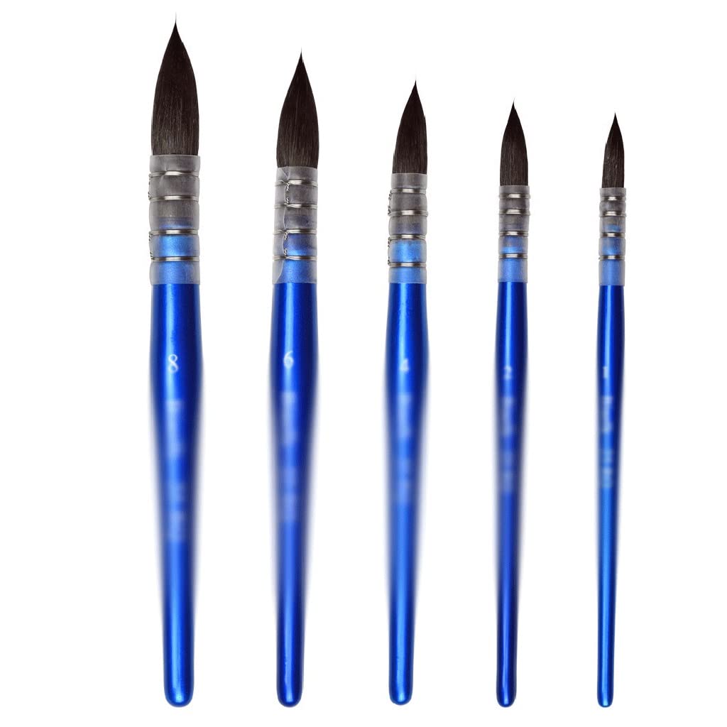 Pinceau de Fournitures d'art d'artiste d'aquarelle de Manche en Bois de Cheveux for Le Dessin
