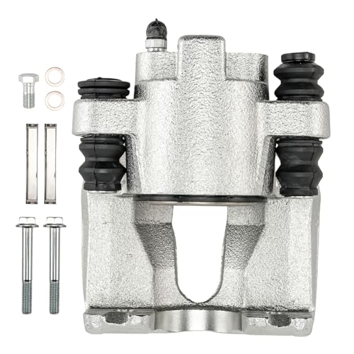 Image of KAX Rear Disc Brake Caliper Assembly Compatible with 1999-2003 F150, 1997-2002 Expedition, 2004 F150 Heritage, 1998-2002 Navigator, 1997-1999 F-250, 2002 Blackwood, 2003-2011 Town Car