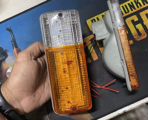 Image of AUTO MT 2PC MARUTI GYPSY KING 4x4 FRONT BUMPER INDICATOR for MARUTI GYPSY
