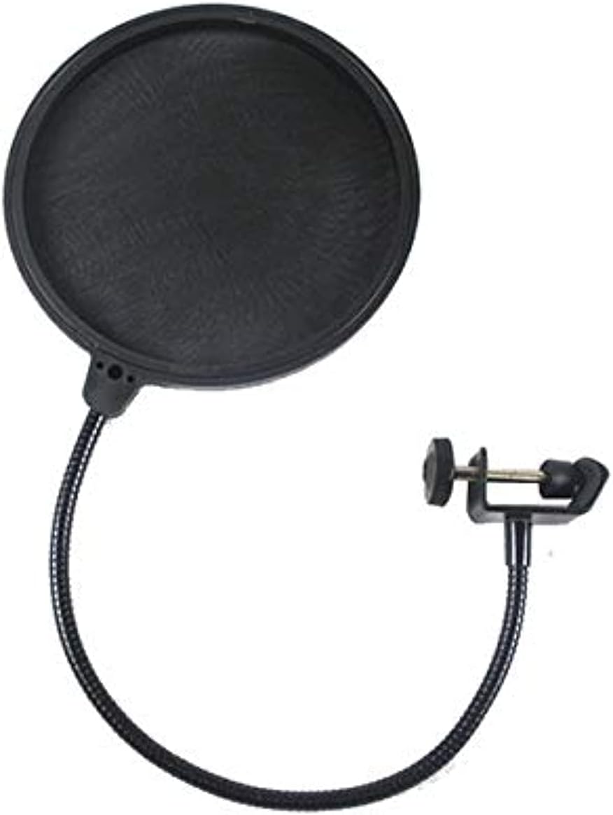 Studio Microphone Mic Wind Screen Pop Filter Mask Shield