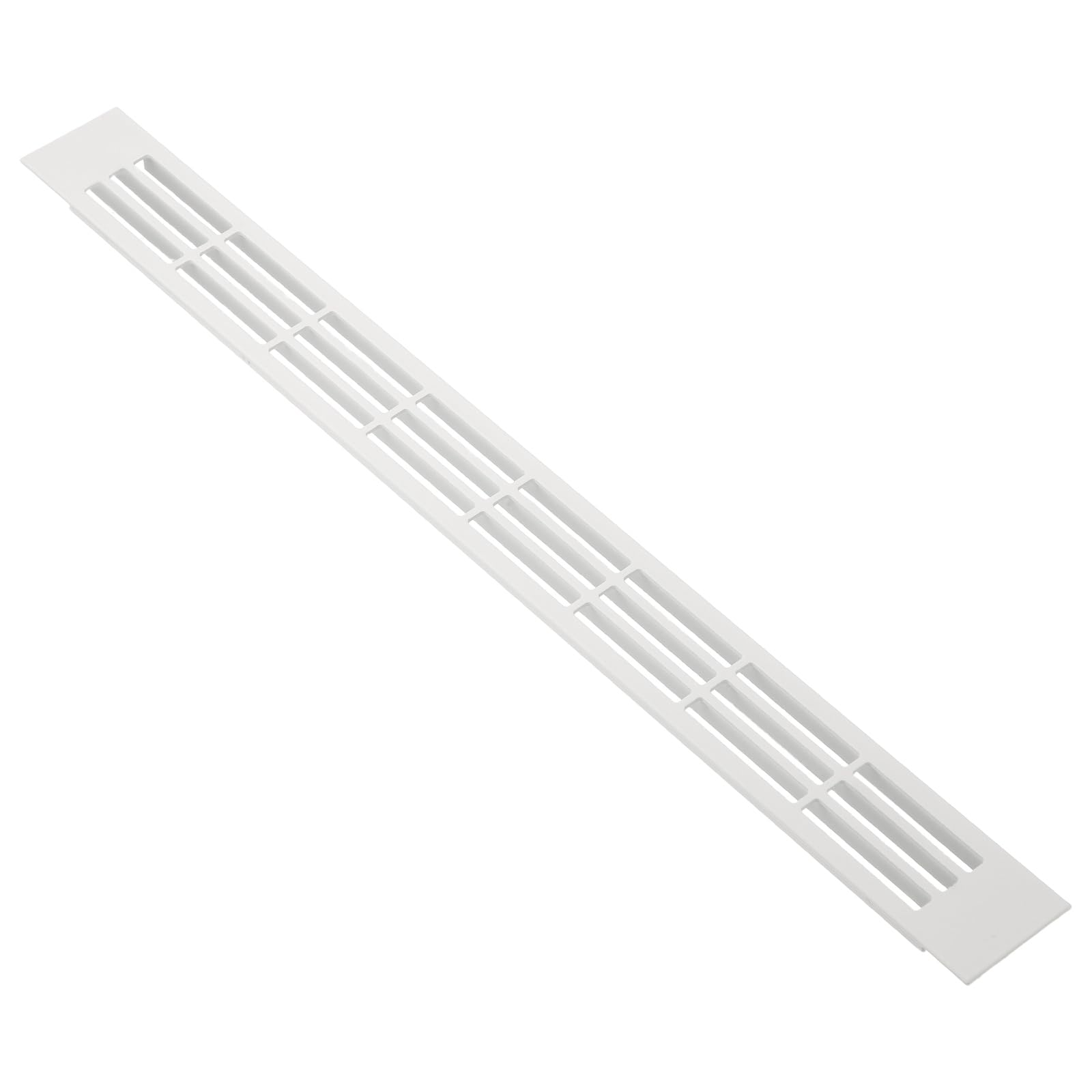 Grille de ventilation pour garage et sol en aluminium blanc résistant