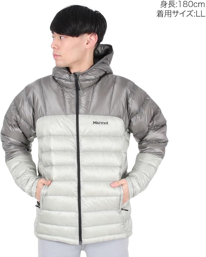 美品 Marmot 750FP marmot Dual Down Hoodie マーモット（Marmot）（メンズ）ダウンジャケット アウター