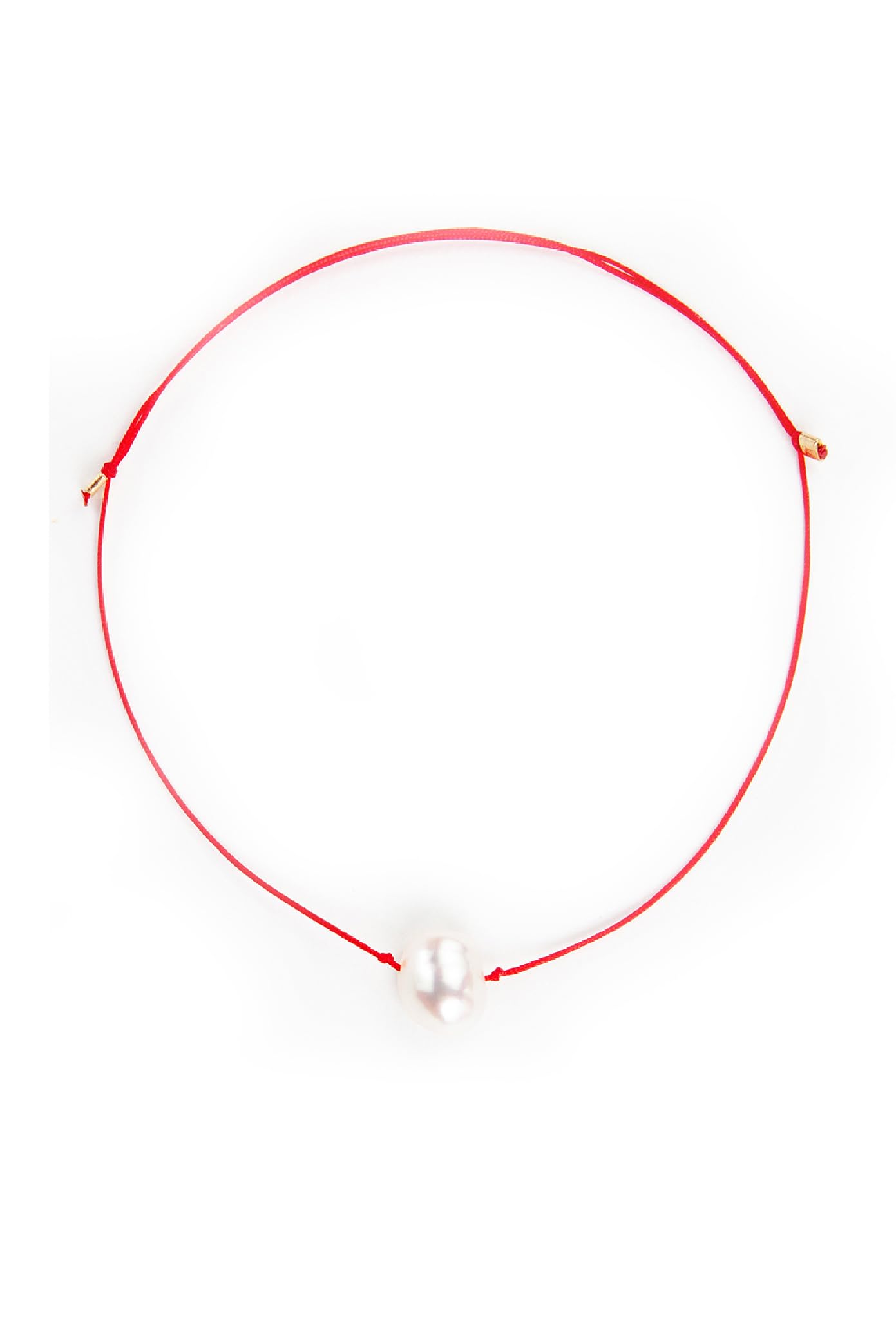 NAZ COLLECTION - Red String Freshwater Pearl Bracelet, Necklace, Anklet - Handmade Charm Jewelry Set Boho Gift for Women Engagement, Bridesmaid,