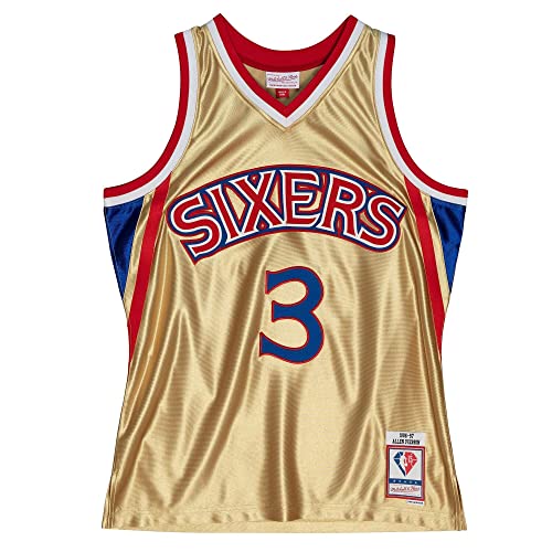 Mitchell & Ness NBA 75th Anniversary Swingman Jersey   #33 S. Pippen   Chicago Bulls, Gold, L
