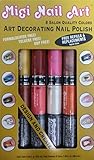 Migi Nail Art Pens Gold Shimmer Set