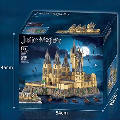 WANCHENG Hogwards Schloss Modell 12918 Teile Modular Magisches Schloss MOC Bausteine Kompatibel mit Lego Harry Potter… – Bild 5