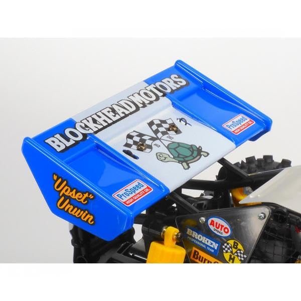 BLOCKHEAD MOTORS 1/10 ホットショット II Amazon.com: TAMIYA 1/10 RC Hotshot II Blockhead Motors TAM58710A