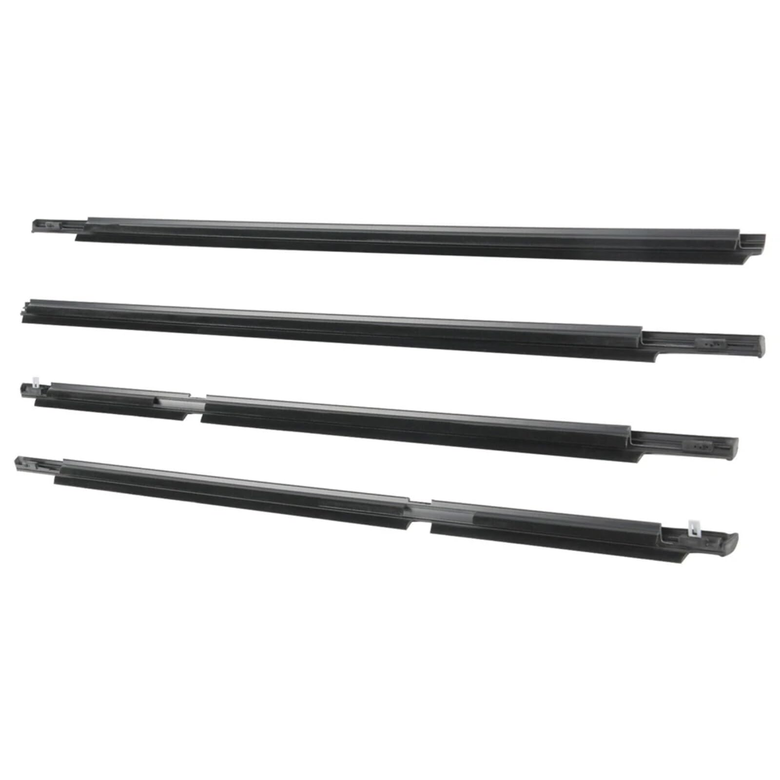 Glilar One Color Automotive Window Seals Compatible With Toyota For 4Runner 2003-2009 4Pcs Weatherstrip Window Seal Car Moulding Trim Door Belt 6816135060