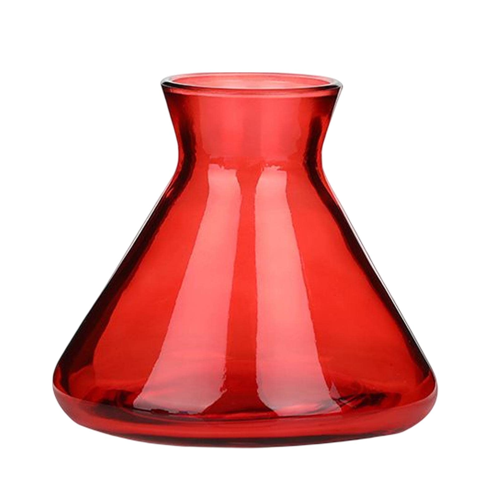 MYADDICTION Glass Bottle Perfume Bottle Mini Vase for Dining Table Red-image-14