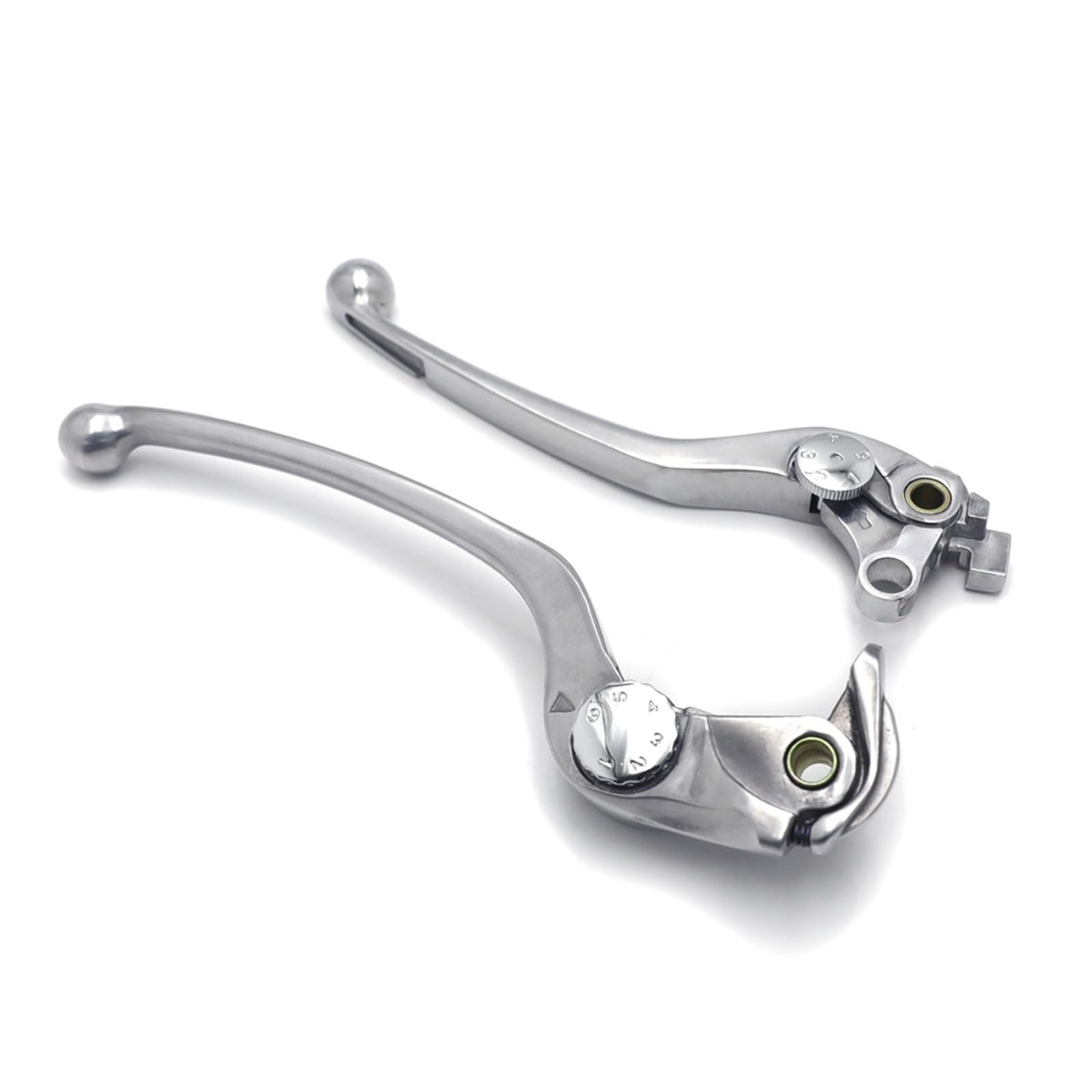 Palanca de embrague de freno de motocicleta Suzuki GSX-R manetas plata izquierda derecha repuestos