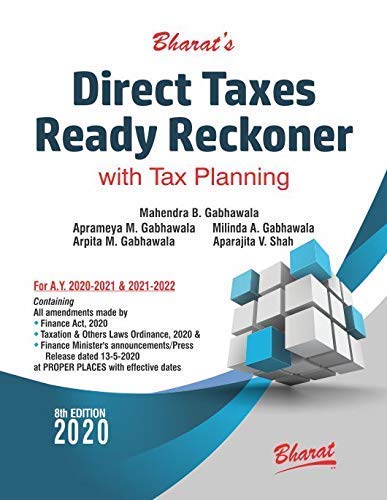 DIRECT TAXES READY RECKONER with Tax Planning [Paperback] Mahendra B. Gabhawala