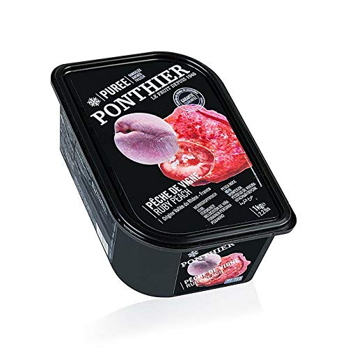 Püree- Weinbergpfirsich, mit Zucker, TK, 1 kg