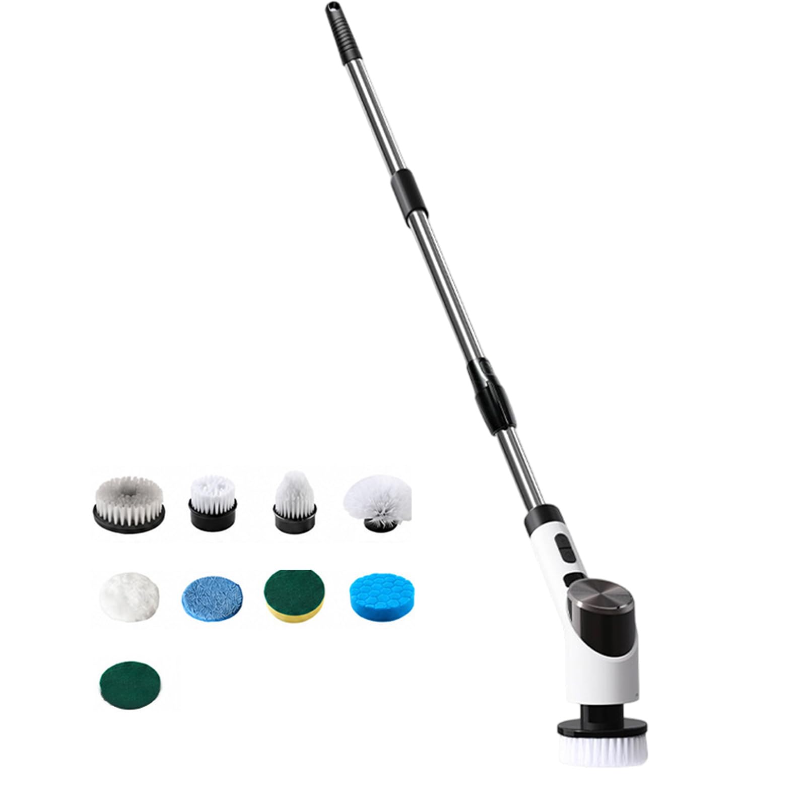 Pangboer A Bs Electric Power Brush, Rechargeable Cordless Scrubber With Multi Re Heads For Bathroom Sink Floor Stovetop Power Scrubber Bathroom Brush Kitchen Floor